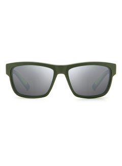 Buy Men's Square Sport Sunglasses PLD 7031/S  MILIT GRN 59 in UAE