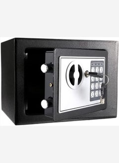 اشتري Small Safe Digital Security Locker with Keypad for Jewelry Money Valuables Good for Home Office Travel في السعودية