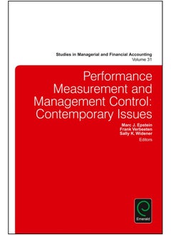 اشتري Performance Measurement and Management Control: Contemporary Issues في الامارات