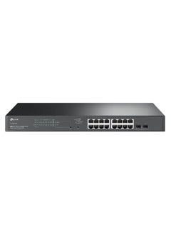 Buy TP-Link TL-SG2218P | 16 Port Gigabit Smart Managed PoE Switch | 16 PoE+ Ports @150W, 2 SFP Slots | Support Omada SDN | PoE Recovery | IPv6 | Static Routing | 5 Year Manufacturer Warranty in UAE