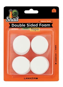 Buy Snail 4-Piece Heavy Duty Foam Double Sided Tape in Saudi Arabia