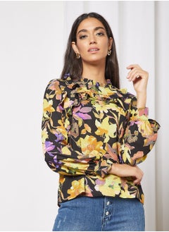 Buy Floral Print Top in Saudi Arabia