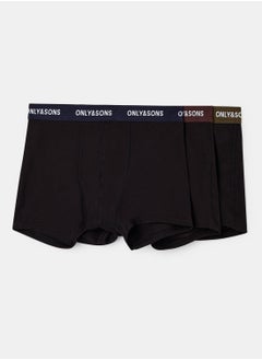 اشتري Logo Waist Trunks (Pack of 3) في الامارات