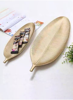 اشتري Hometaste Wooden Serving Tray Wooden Serving Trays Home Decor Jewellery Plate Dessert Plate Serving Platter Wooden Serving Tray Wooden Serving Bowl Wooden Trays Candy Tray (14 (2 Pieces )) في الامارات