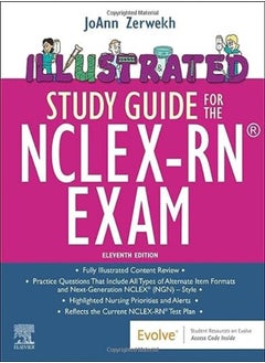 اشتري Illustrated Study Guide For The Nclexrn Exam by Zerwekh, JoAnn (President/CEO Nursing Education Consultants, Inc. Chandler, Arizona Joannzerwekh@gma Paperback في الامارات