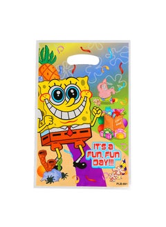 اشتري Kids Party Favor Bags Shiny Candy Pouches SpongeBob SquarePants في السعودية