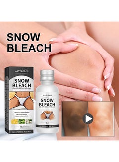 Buy Snow Bleach Cream for Private Part Underarm Whitening, Dark Skin Bleaching Cream for Dark Spots, Face and Body Skin Lightening Bleaching Cream for Intimate Areas Brightening in UAE