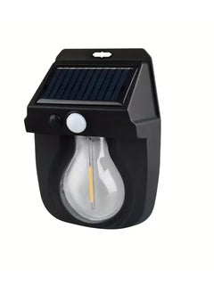 اشتري Outdoor Solar Wall Light IP65 Waterproof Security Light Solar Wall Lantern With 3 Modes Led Solar Porch Light Outdoor Deck Fence Lighting Outdoor Solar Light For Garden Patio Yard And Home في الامارات