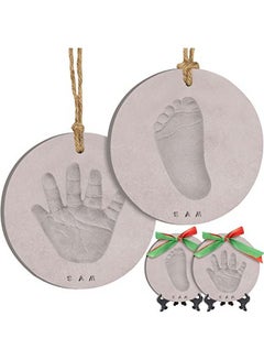 اشتري Baby Hand And Footprint Kit Personalized Baby Foot Printing Kit For Newborn Baby Footprint Kit For Toddlers Baby Keepsake Handprint Kit Baby Handprint Ornament Maker (Dove Multi Colored) في الامارات
