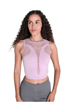 Buy SEAMLESS CUT OUTS CROPPED TOP in Egypt