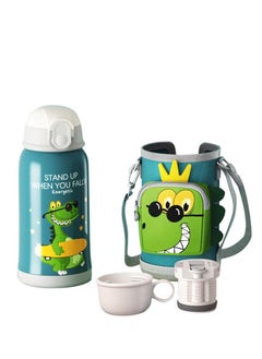 Buy Kids Water Bottle Insulated Stainless Steel Flask 550ml in UAE