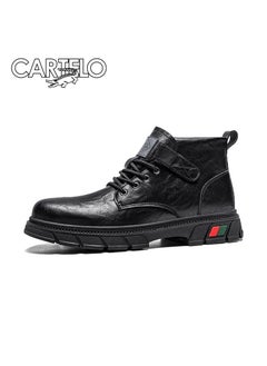 اشتري New CARTELO Fashion High Top Outdoor Work Boots في السعودية