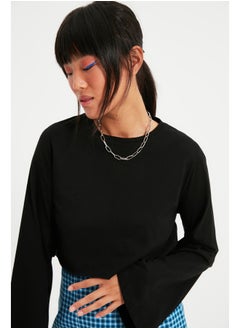 Buy T-Shirt - Black - Loose Fit in Egypt