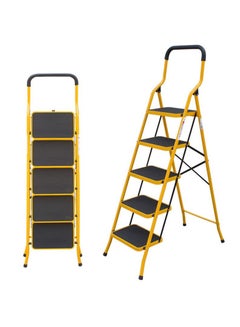 اشتري Power Industrial Home Ladder Folding Domestic Stepladder Safety Multi-function Household 5 Steps في الامارات