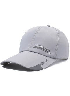 Buy Baseball Cap Adjustable Size Perfect Running Workouts Outdoor Activities in UAE