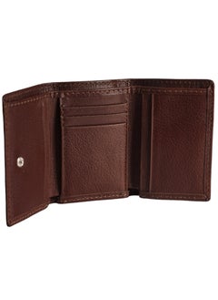 Buy Top Grain Leather (sa 146) Trifold Wallet for Men - Ultra Strong Stitching - Handcrafted Leather Extra Capacity Trifold Wallet -Thin and Sophisticated Tri-Fold Design in Egypt