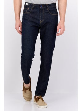 Buy Men Regular Fit No Stretch Jeans, Raw Denim in UAE