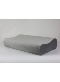 Buy Max Comfort Memory Foam USA Neck Pain Prevention Pillow (60 * 30 * 11, Gray) in Egypt