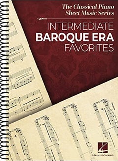 اشتري Intermediate Baroque Era Favorites The Classical Piano Sheet Music Series by Hal Leonard Corp Paperback في الامارات