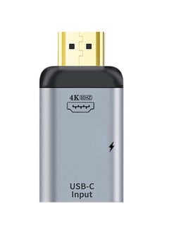 اشتري USB-C Type C Female Source to HDMI Sink HDTV & PD Power Adapter 4K 60hz 1080p for Phone & Laptop في السعودية