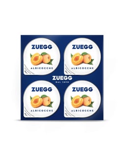 Buy Zuegg Apricot Extra Jam Single Portions, 4x25g Perfectly Portioned Italian Juice in UAE