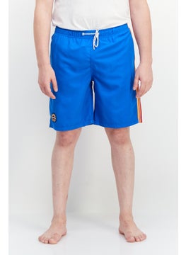 اشتري Men Brand Logo Board Shorts, Blue في الامارات