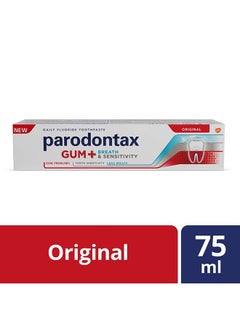 Buy Toothpaste Gum Breath And Sensitivity White 75ml in UAE