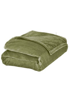 Buy Lightweight Velvet Blanket, Mora Series, 350GSM, Single Size 230 x 170 cm, Extra Soft All Season Fleece Blanket, Bed And Sofa Blanket in Saudi Arabia