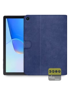Buy High Quality PU Leather Flip Case Cover Stand For Huawei MatePad SE 10.4 Inch 2022 Navy Blue in Saudi Arabia