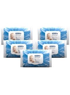Buy Baby Wet Wipes With Lid 400S Pack in UAE