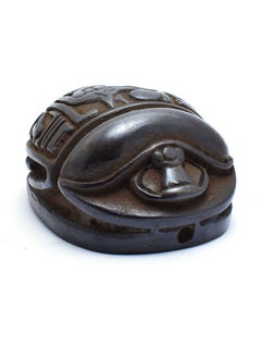 Buy immatgar pharaonic scarab Statue ancient Egyptian souvenirs gifts for women and men Home Décor Sculpture Pharaohs art (shape 1 - Darck - 6.5 cm long) in Egypt