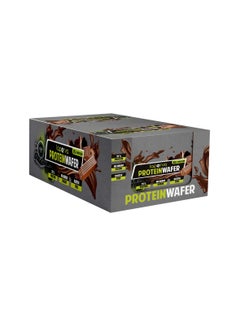 Buy Protein Wafer-Milk Chocolate Flavor - Low Carb and Gluten-Free Snack for Athletes and Dieters - 15% Protein, 113 Kcal Per Bar, Sweetened with Maltitol - Free of Added Added Sugar.- Box of 25 Pieces in Saudi Arabia