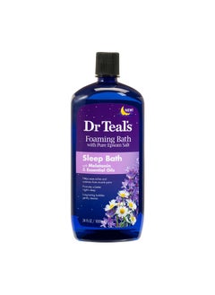 اشتري DR TEAL'S FOAMING BATH SLEEP BATH WITH MELATONIN 1000ML في الامارات