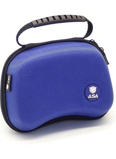Buy ASA Portable Handbag Storage Case for PS5 Console Blue with Shockproof Hard Protective Cover with Inner Pocket for DualSense Wireless Controller Charger in Saudi Arabia