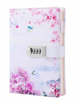 Buy Leather Diary with Lock, Secret Lock Journal with Exquisite Pattern Design in UAE