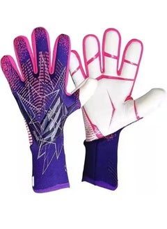 Buy Soccer Goalkeeper Gloves, Training Gloves Gear, Football Gloves Extra Strong Grip and Non-Slip Unisex for Indoor and Outdoor Training and Match in UAE