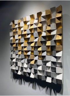 اشتري Gold And Silver Acoustic Panel By Woodeometry في مصر