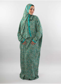 Buy Lilly Viscose Isdal Green & Beige For Women in Egypt