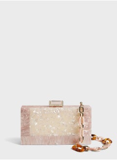 Buy Plassie Perspex Boxy Crossbody Bag in UAE