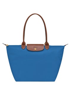 اشتري حقيبة يد من طراز Longchamp الكبيرة، وحقائب يد، وحقائب يد واحدة، كلاسيكية زرقاء في الامارات