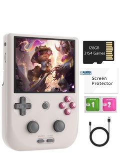 Buy RG405V Retro Handheld Game Console, Unisoc Tiger T618 Android 12 System 4.0 Inch IPS Touch Screen Support 5G WiFi Bluetooth 5.0 with 128G TF Card 3172 Games 5500mAh Battery in Saudi Arabia