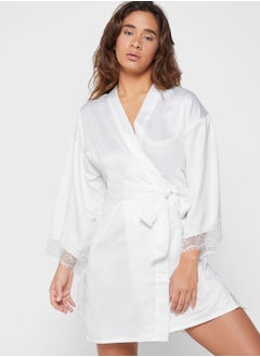 Buy Lace Detail Robe in UAE