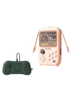 اشتري DY-19 Portable Retro Handheld Game Console, 6000mAh Capacity, 3.2-Inch Soft Light Colour Screen, Built-in 10000+ Game (Pink) في السعودية