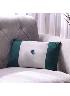 Buy Ss24 Pearl Patchwock Cushion Luxury Style Cushion Home Decorative Throw Pillows Cushion for Bedroom Sofa Living Room Yellow Green 28X50Cm Wl1904-4B-Gn in UAE