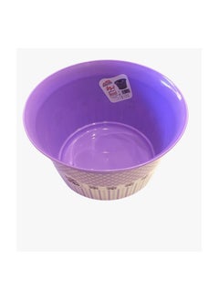 Buy Khorshed bowl, 20 cm, with purple decor, 15891 in Egypt