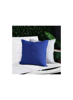 Buy Maverick Solid Filled Cushion 45x45cm - Blue in UAE