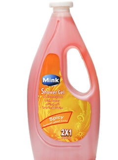 اشتري Mink Shower Gel &Shampoo With Spicy 1400Ml في مصر
