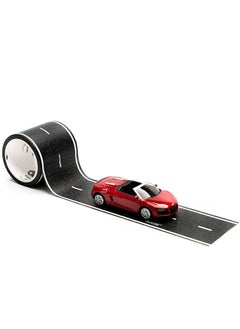 اشتري Edlike Road Tape for Toy Cars - Sticks to Flat Surfaces, No Residue; 4.8cm Wide x 5m ft Black Road في السعودية