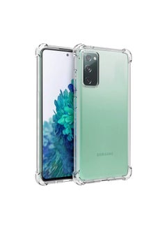 Buy Galaxy S20 FE 5G Case Clear Transparent Reinforced Corners TPU Shock-Absorption Flexible Cell Phone Cover for Samsung Galaxy S20 FE 5G(Clear) in UAE