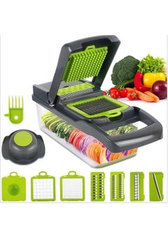 Buy Vegetable Chopper Slicer Dicer with Storage Container in UAE